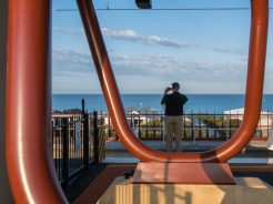 The views of Port Phillip bay alone are worth a visit to the new station