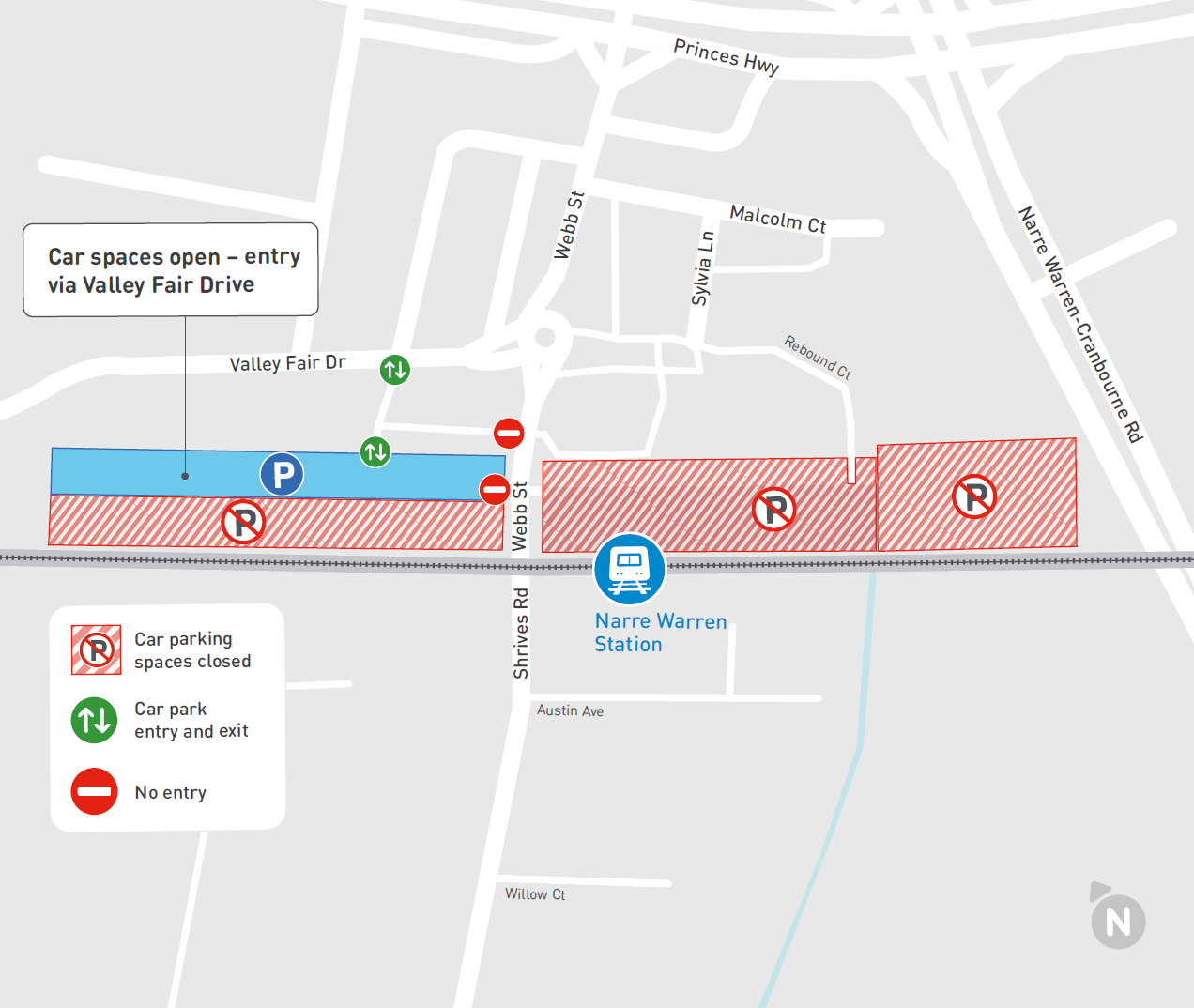 Changes to Narre Warren Station Metro Trains Changes to Narre Warren Station Metro Trains