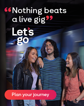 Nothing beats a live gig - Let's go, Plan your journey 