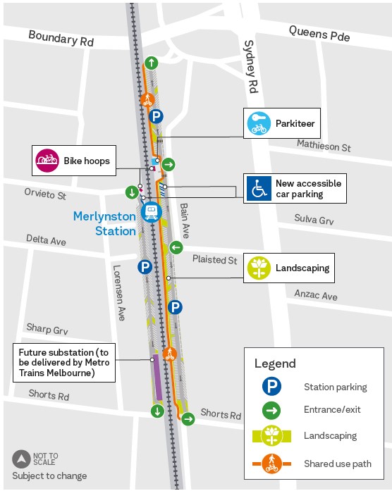 Car park opening at Merlynston Station | Metro Trains