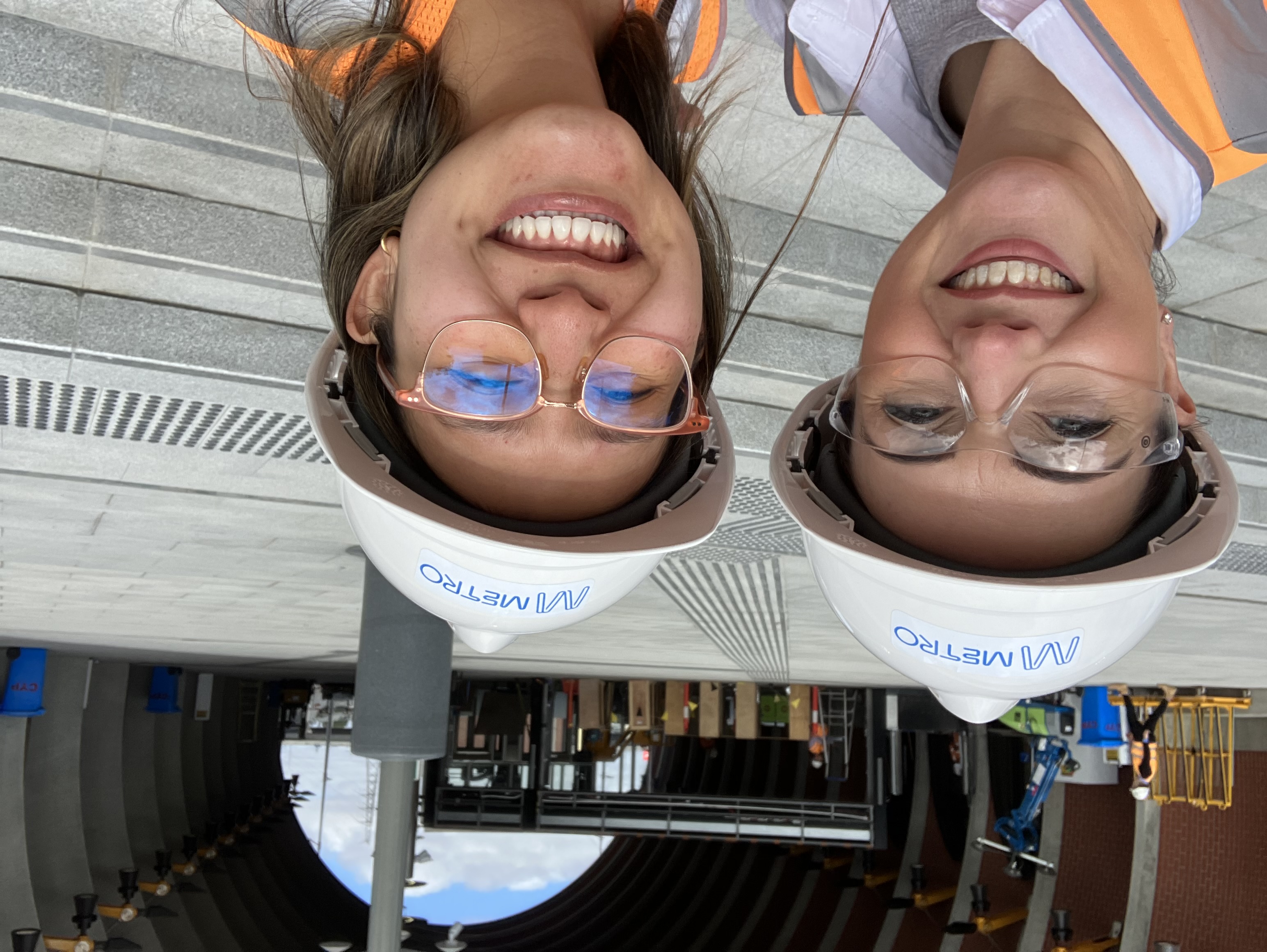 Metro Tunnel Transformation Communications: Danielle McCarthy and Anh Bach.